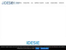 Tablet Screenshot of idesie.com